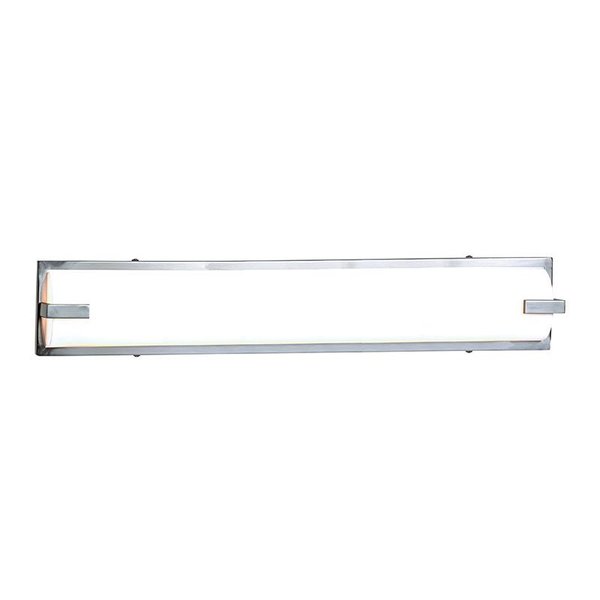 Access Lighting Sequoia, Vanity, Brushed Steel Finish, Acrylic Lens Acrylic 31033-BS/ACR